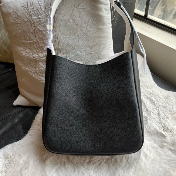 Brand new tory burch Black Leather tote Bag - Picture 3 of 7